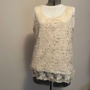 Top, Dress Barn, Size XL,  Ivory, Excellent condition